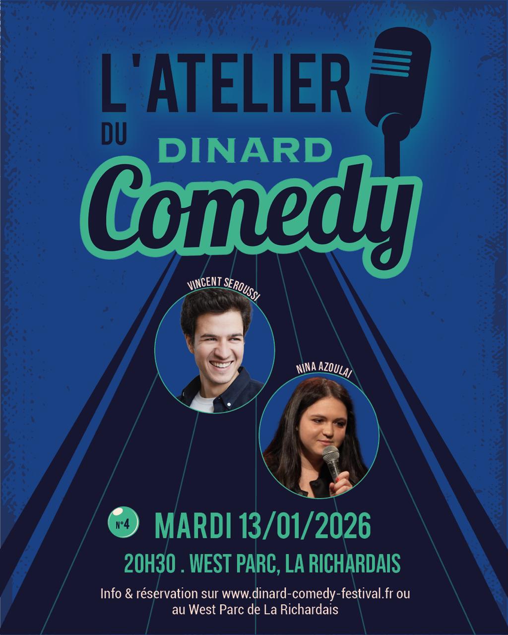 L'Atelier du "DINARD COMEDY"